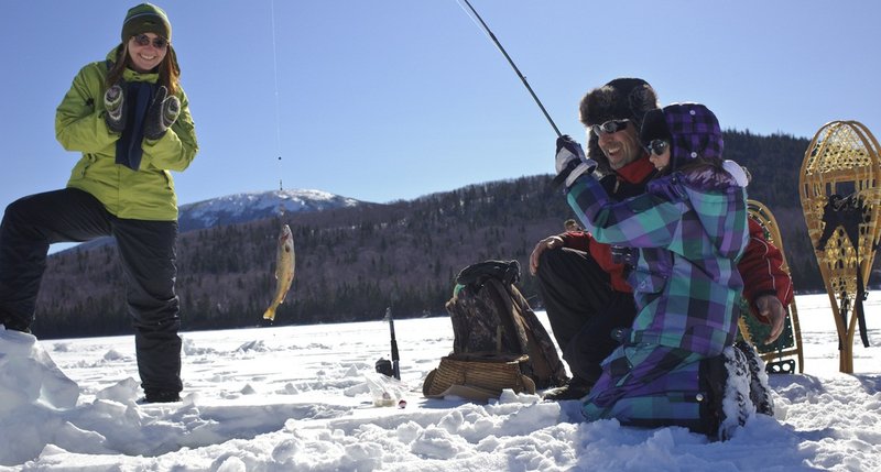 A look at ice fishing demo
